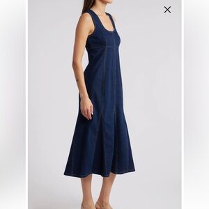 Rails Indigo Denim Zip-Up Dress